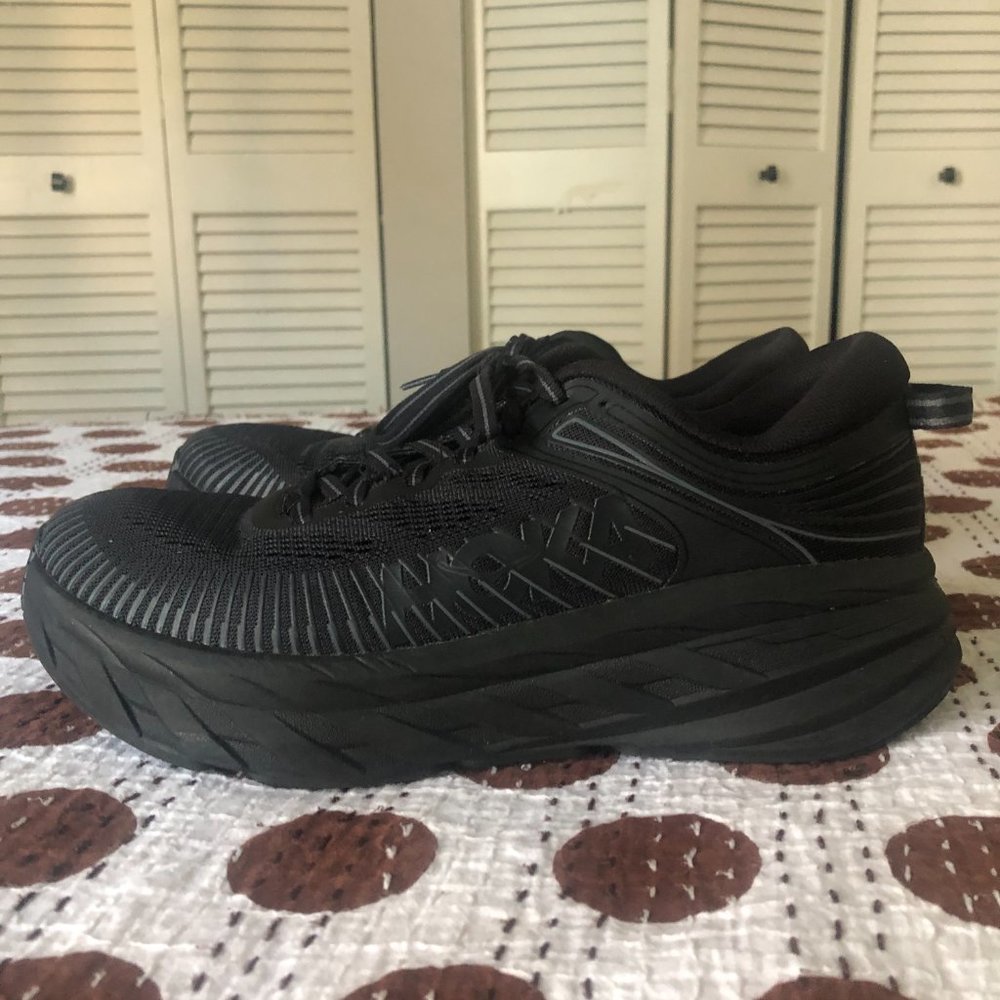 Hoka One One Bondi 7 Size 8.5 W Women - Black